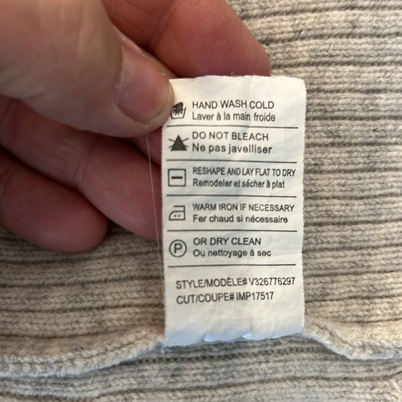 VGUC heather grey open front wool and cashmere blend Vince cardigan - Picture 10 of 10